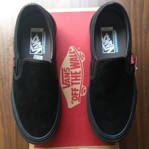 Vans Pro Slip On shoes - Blackout color -brand new